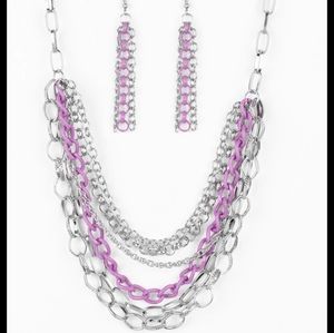 Layered chain Necklace set